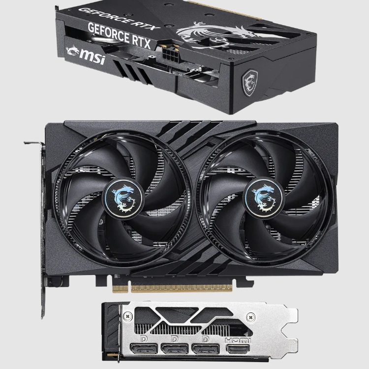 TARJETA DE VIDEO MSI RTX 5050 8G GAMING OC 8GB GDDR62647 MHZ 1HDMI 3DP 3FAN - Código: RTX 5050 8G GAMING OC | Compra en Guadalajara