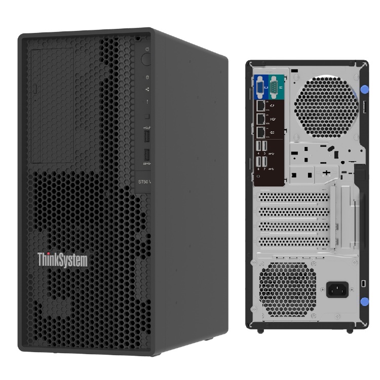 Servidor Lenovo ThinkSystem ST50 V3 1xIntel Xeon 6333P 6C 3.1GHz 65W 1x32GB 2Rx8 1x960GB SSD 1x2TB 7200SW RD1x300W 7DF3A030LA - Código: 7DF3A030LA | Compra en Guadalajara