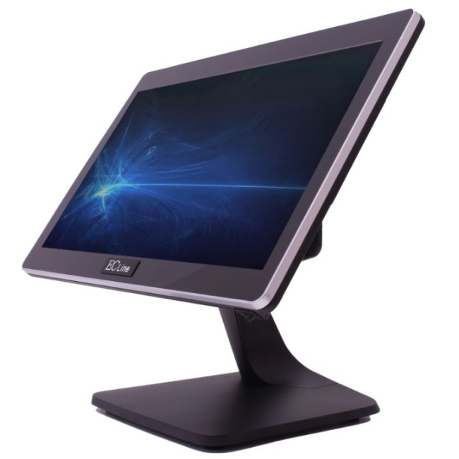 Terminal Punto de Venta Ec Line EC-VP-3100-256-WIN11 Monitor 15.6in AIO Touch Celeron J6412 Ram 8Gb 256 Gb SSD 4 USB Ethernet Serial RJ11 Negra 15.6 IN Wide Screen Win 10 OIT Enterprise - Código: EC-VP-3100-256-WIN11 | Compra en Guadalajara