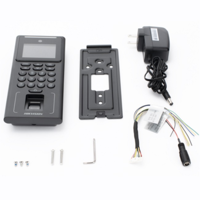 Terminal Hikvision DS-K1T321MFWX facial min moe WIFI administrable por smartphone o nube 500 rostros y lectores de tarjetas mifare 3000 huellas 3000 tarjetas - Hewlett Packard