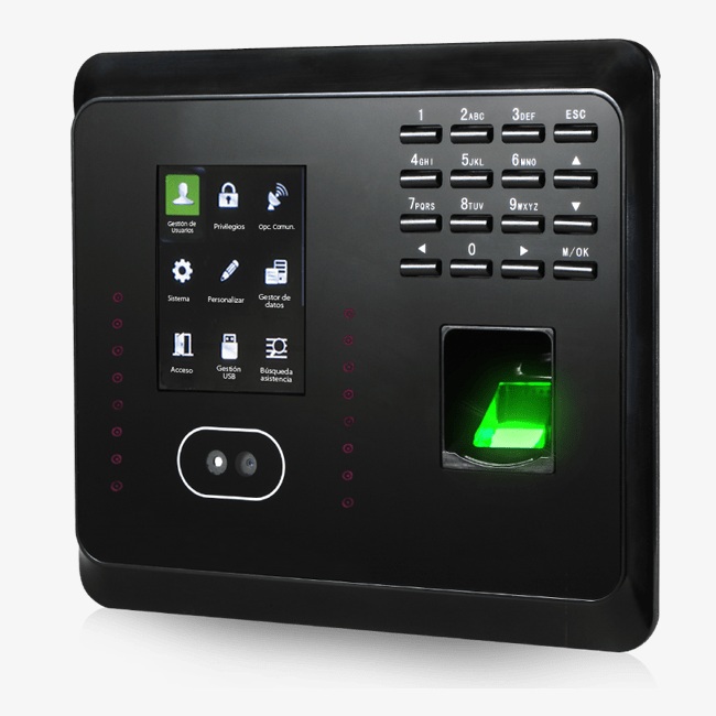 ZK MB360 - CONTROL DE ACCESO Y ASISTENCIA / 1500 ROSTROS / 2000 HUELLAS / 100000 EVENTOS / TCPIP - Nexxt