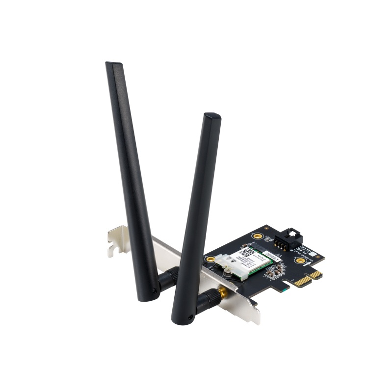 Tarjeta de red ASUS PCI-E doble banda AX1800 802.11ax Bluetooth 5.2 seguridad de red WPA3 OFDMA MU-MIMO WI-FI 6