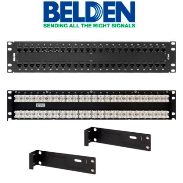 PATCH PANEL BELDEN AX103255 CAT6 48PTOS 2U PRECARGADO - Código: AX103255 | Compra en Guadalajara
