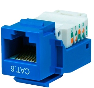 JACK CAT 6 KEYSTONE AZUL   - Código: 101065 | Compra en Guadalajara