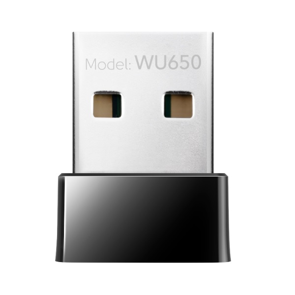 Adaptador inalámbrico USB 2.0 Cudy WU650 Wi-Fi AC650 2.4Ghz 200Mbps y 5Ghz 433Mbps diseño compacto - Tenda
