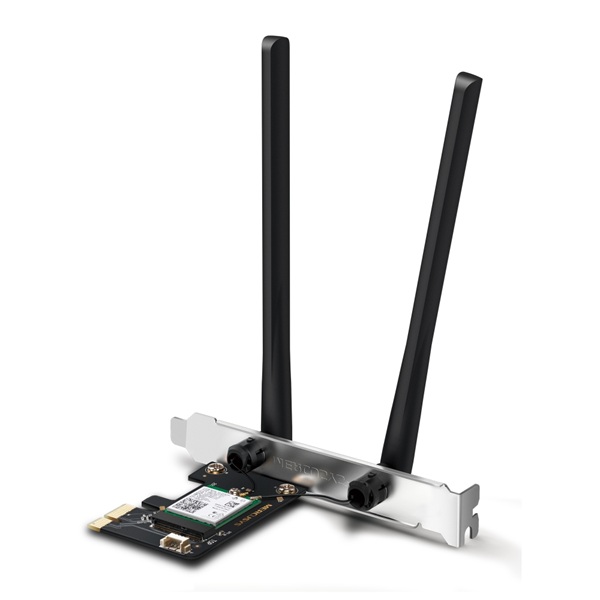 Adaptador MERCUSYS MA80XE Adaptador PCIe AX3000 Wi-Fi 6 Bluetooth 5.2 - Código: MA80XE | Compra en Guadalajara