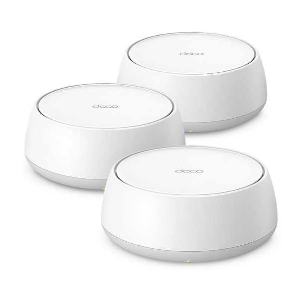 Sistema Deco BE23 3 piezas TP-Link Mesh Wi-Fi 7 BE3600 5GHz 2882 y 2.4GHz 688 Mbps MLO MU-MIMO OFDMA 2x RJ45 2.5Gbps x pieza - Nexxt