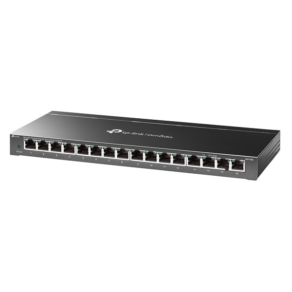 Switch TP-Link Omada Easy Smart DS116GE metálico escritorio 16 puertos gigabit AUTO Negotiation/AUTO MDI/MDIX - Nexxt