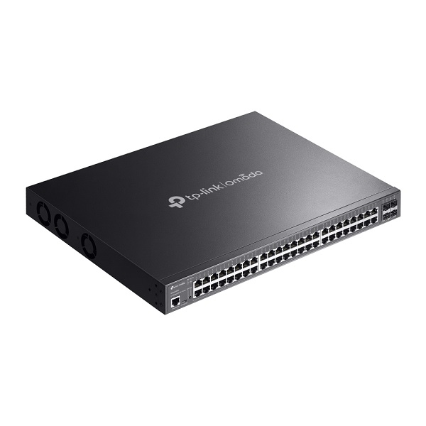 Switch TP-Link Omada SG3452XMPP administrable L2 48 puertos gigabit PoE 8x PoE max. 90W 40x PoE max. 30W max. total 750W 4x SFP 10Gbps - Nexxt