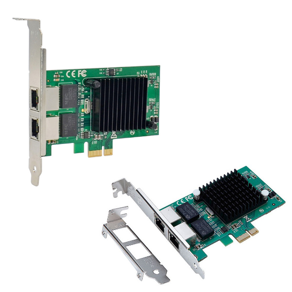 Adaptador PCI Express X-Media XM-NA3821 con 2 puertos RJ45 gigabit 10/100/1000M chipset Intel 82575EB - Tp Link