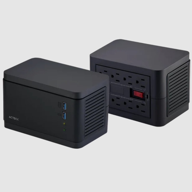 Regulador ACTECK RV1200 Regulador De Voltaje ENERTON PROTECT RV1200 ACTECK Advance Series - Datashield