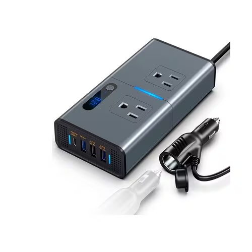CDP XVU212 INVERSOR AUTOMOTRIZ  2OOW 2 SALIDAS NEMA 5-15R I2OVAC - Código: XVU212 | Compra en Guadalajara