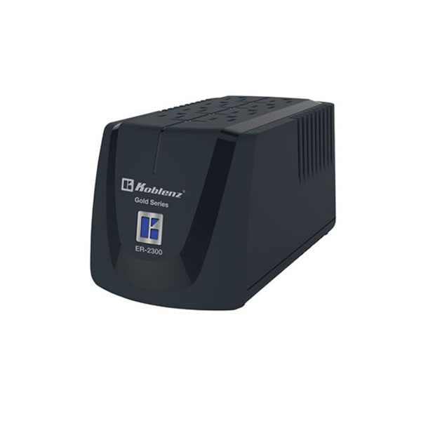 REGULADOR KOBLENZ ER-2300 134J 1000W 2300VA ENTRADA 95-145V 8 CONTACTOS