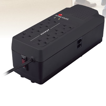 Regulador de voltaje/ sobretensión Smartbitt SBAVR2250R 2250VA/ 1100W 8 NEMA 5-15R 120Vca 50/60 Hz Autosensing switch On/Off  SBAVR2250R - Código: SBAVR2250R | Compra en Guadalajara