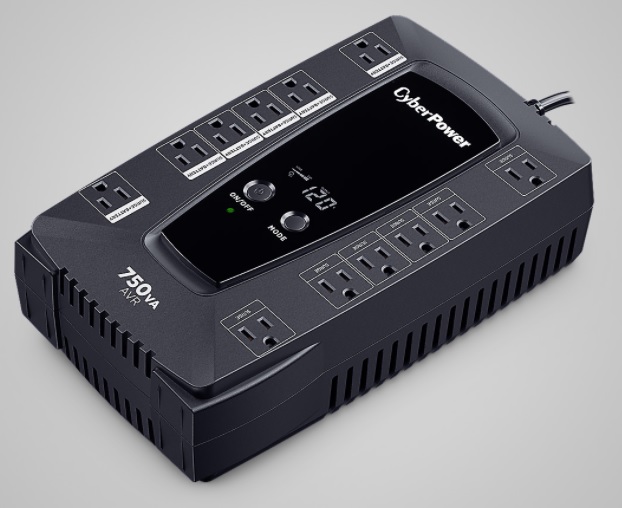 UPS de 750 VA/450 W Topología Línea Interactiva Entrada 120 Vca NEMA 5-15P Tipo Gabinete Compacto Con 12 Tomas NEMA 5-15R AVRG750LCD - Código: AVRG750LCD | Compra en Guadalajara