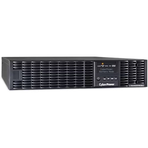 NO BREAK UPS CYBERPOWER OL1500RTXL2U 1500VA/1350W 120VCA ONDA SENOIDAL PURA DOBLE CONVERSION TORRE/RACK 2U 8 CONTACTOS NEMA 5-15R CON RESPALDO Y SUPRESION DE PICOS PUERTOS USB RJ45 SERIAL SNMP MONITOREO REMOTO OPCIONAL EXTENSION DE BATERIA - Código: OL1500RTXL2U | Compra en Guadalajara