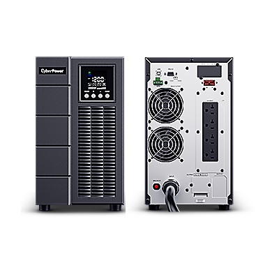 NO BREAK UPS TORRE CYBERPOWER OLS3000A 3000VA / 2700W / DOBLE CONVERSIÓN / LCD INTELIGENTE / ONDA SENOIDAL PURA / COMPATIBLE CON GENERADOR / SOFTWARE POWERPANEL / GARANTÍA 2 AÑOS. - Cyberpower