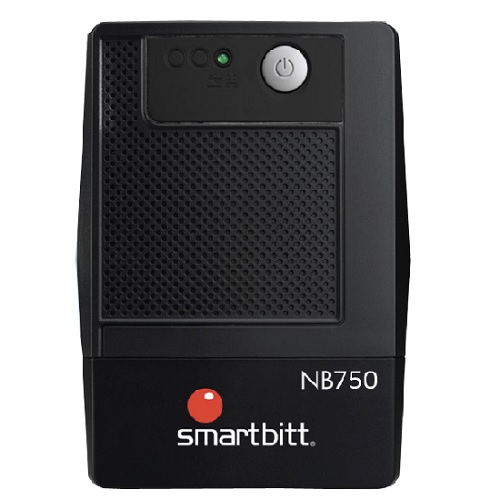 UPS Smartbitt Smart Interactive NB750 750VA/375 Watts 6 Contactos Protección de Línea Telefónica RJ-11 SBNB750 - Código: SBNB750 | Compra en Guadalajara