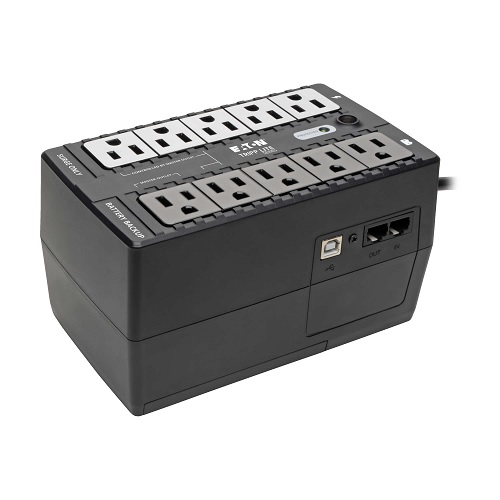 NOBREAK TRIPP-LITE ECO550UPS STANDBY AHORRADOR DE ENERGIA 120V 550VA / 300W ECO USB Y 10 CONTACTOS - Código: ECO550UPS | Compra en Guadalajara