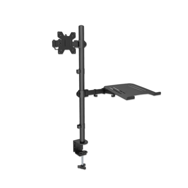 Soporte Manhattan para Monitor y Laptop 13 a 32 pulgadas 8KG en escritorio  462136 - Código: 462136 | Compra en Guadalajara