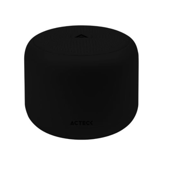 Bocinas ACTECK Glee Tiny AP410 Bluetooth 5.0 TWS IPX7 5W Alimentación Tipo-C Batería Recargable Li-Ion de 8hrs Negro Advanced Series AC-935081 - Código: AC-935081 | Compra en Guadalajara
