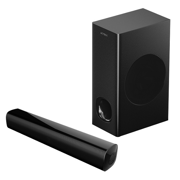 Bocinas ACTECK BS465 Sistema De Soundbar 2.1 Con Subwoofer Dynamic Trim BS465 Advanced Series - Código: AC-935234 | Compra en Guadalajara