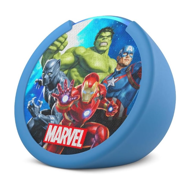 Asistente Amazon Alexa Echo POP Kids Marvel - Código: ECHO POP KIDS MARVEL | Compra en Guadalajara