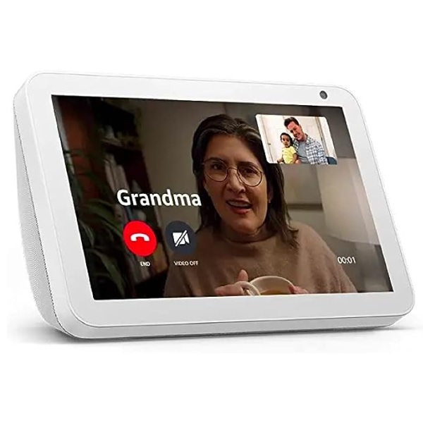 Asistente Amazon Echo Show 8 blanca pantalla 8pulgadas sistema alexa - Brobotix