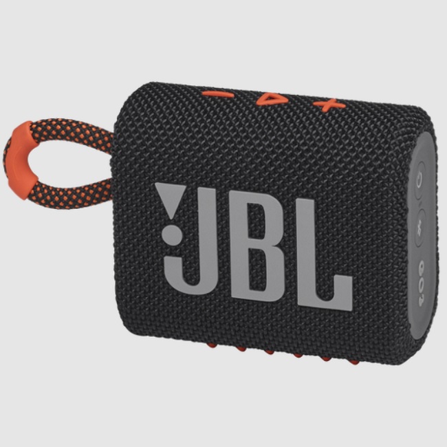 Refurbished JBL Bocina Portátil Go 3 Bluetooth Inalámbrico 4.2W RMS Negro - Resistente al Agua JBLGO3BLKAM - Código: JBLGO3BLKAM | Compra en Guadalajara
