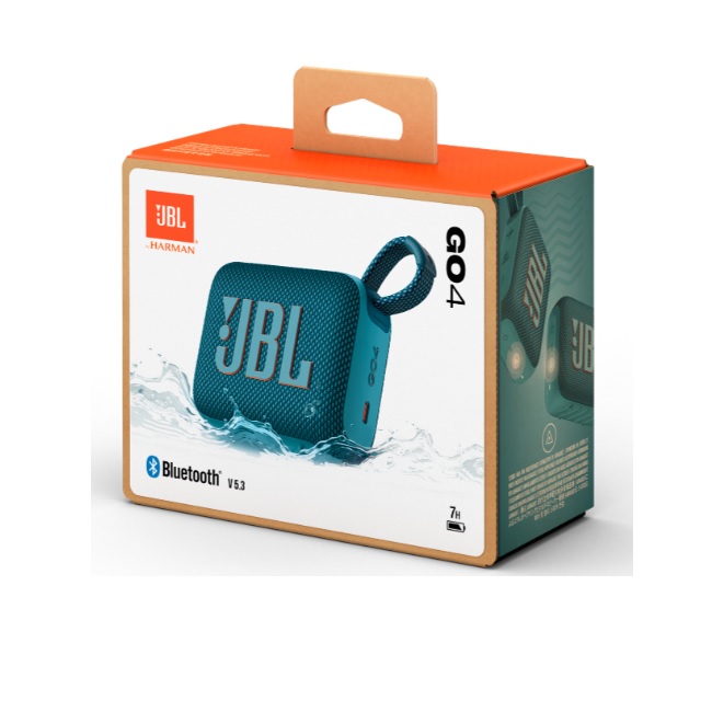 Bocina JBL Ultraportatil GO4 de Color Azul JBLGO4BLUAM - Jbl