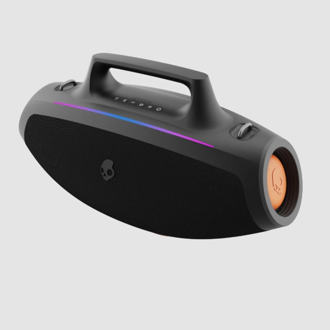 Bocina SkullCandy BARREL portaitl Bluetooth 5.3 RGB negra  2SKSK1849B0L2 - Código: 2SKSK1849B0L2 | Compra en Guadalajara