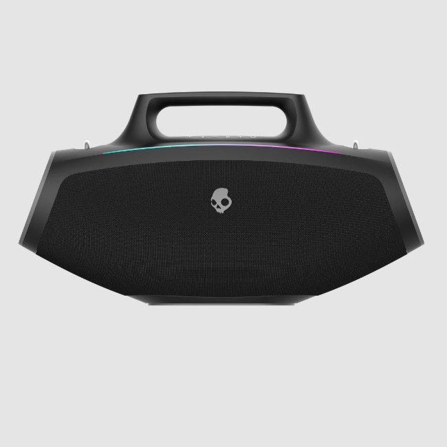 Bocina SkullCandy BARREL con caja dañada portaitl Bluetooth 5.3 RGB negra  SPKSKULLCBARRELBCD - Código: SPKSKULLCBARRELBCD | Compra en Guadalajara