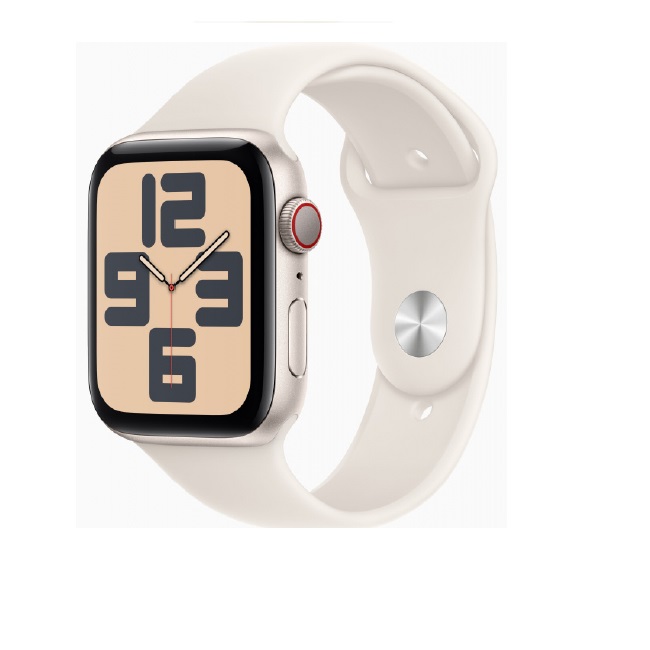 Apple Smart Watch SE 44mm procesador S8 pantalla retina OLED correa M/L Bluetooth color Starlight - Icom