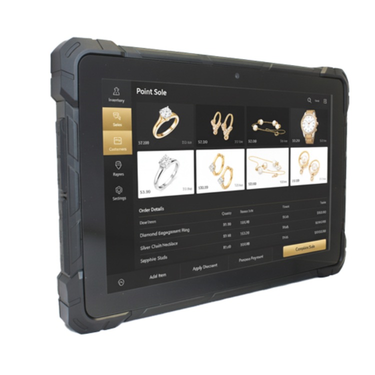 Tableta Ec Line EC-WT-20-SCAN de Uso Rudo Touch Screen 10.1 Intel Gemini lake N4120 Win 11 Ram 8Gbddr Rom 128GB EMMC Wifi 2.4G5Ghz RS232 DB9 PUERTOS HDMI/USB3.0/TF Slot/Earphone Bateria 800 - Código: EC-WT-20-SCAN | Compra en Guadalajara