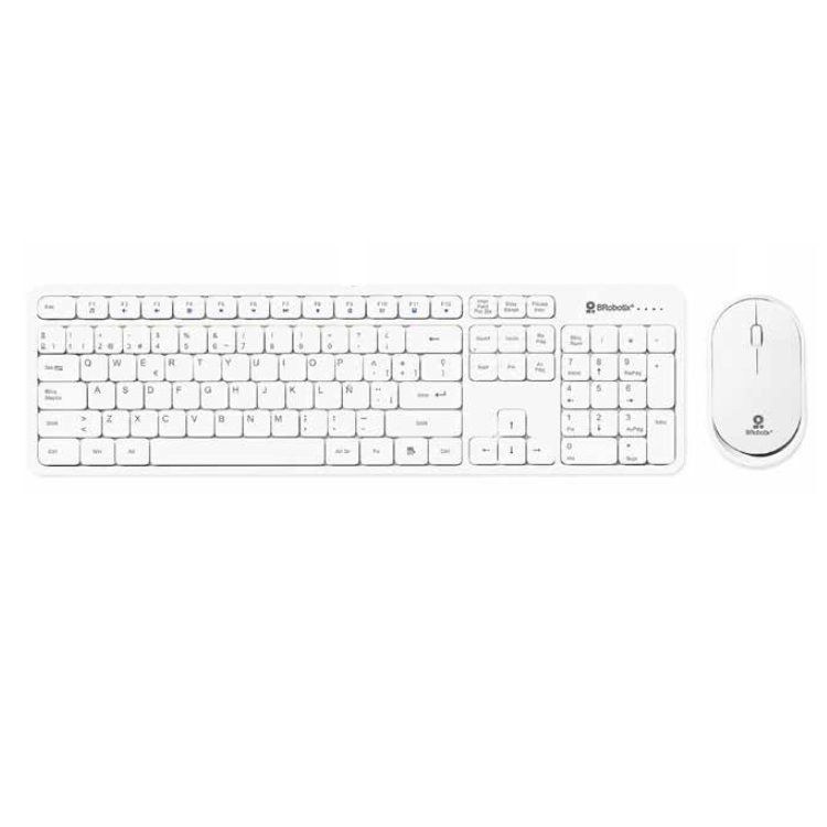 TECLADO Y RATN RECARGARBLE  INALMBRICO EN ESPAOL COLOR - Código: 406993 | Compra en Guadalajara