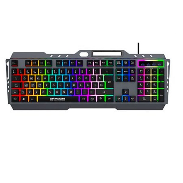 Kit Gamer Teclado Y Mouse Nextep Rgb Tapete Incluido NE-484K - NE-484K