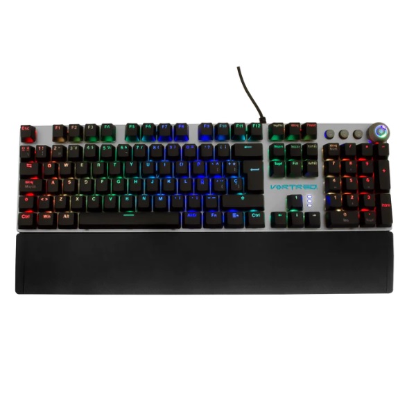 Teclado Mecánico Programable VORTRED V-930600 Teclado Mecánico Programable VORTRED V-930600 Negro RGB - Código: V-930600 | Compra en Guadalajara