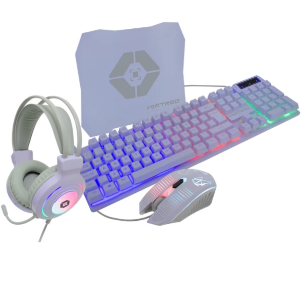 Kit Teclado Y Mouse Gamer PERFECT CHOICE Kit Alámbrico Gamer Vortred Berry V-930662 - Código: V-930662 | Compra en Guadalajara
