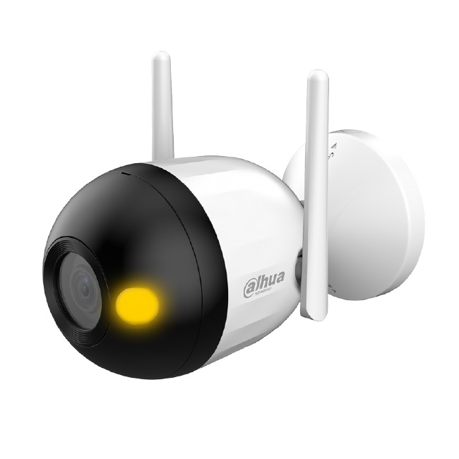 CAMARA IP/ DAHUA/ F2C-LED/ BULLET WIFI DE 2 MP/ FULL COLOR/ MICROFONO INTEGRADO/ 30 MTS DE LUZ VISIBLE/ RANURA PARA MSD/ LENTE 2.8MM/ IA CON DETECCION DE HUMANOS/ IP67 - Código: DH-F2C-LED | Compra en Guadalajara