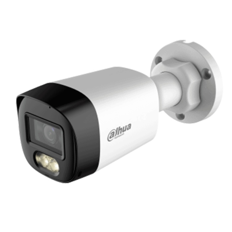 Camara Dahua DH-HAC-HFW1500RLN-IL-A-S3-DIP bullet 5 mpx lente 2.8mm 106 Grados de Apertura/ 20 Metros de IR y Luz Visible/ Ip 67 / microfono integrado - Epcom