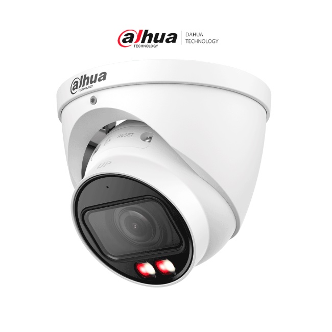 DAHUA IPC-HDW2549T-ZS-IL - Cámara IP Domo de 5MP con Lente Motorizado de 2.7 a 13.5 Full Color con Lluminador Dual Inteligente de 40 Metros WizSense Micrófono integrado IP67 WDR PoE Ranura para MicroSD - Unifi