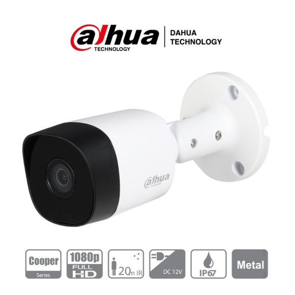 DH-HAC-B2A21N Camara Bullet 2Mp 100 Grados De Apertura 2 8Mm Metalica Dh Hac B2A21N 