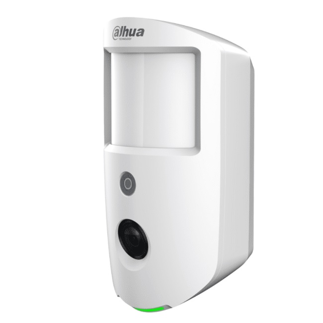 DAHUA DHI-ARD1731-W2 - Cámara PIR inalámbrica Detector de movimiento con foto verificación Resolución 16001200 Apertura de 88 IR de 12m Inmunidad de mascotas App DMSS Frecuencia 433 MHz Tecnología AirShield Compatible con HUB 1.0 y HUB 2.0 - Bosch