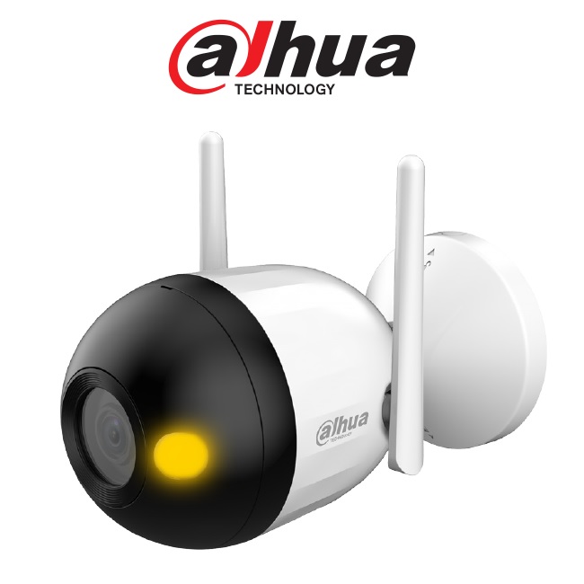 DAHUA F4CN-LED - Cámara IP Bullet Wifi de 4 Megapíxeles/ Full Color/ Microfono Integrado/ 30 Mts de Luz Visible/ Ranura para MicroSD/ IA con Detección de Humanos/ IP67/ - Imou