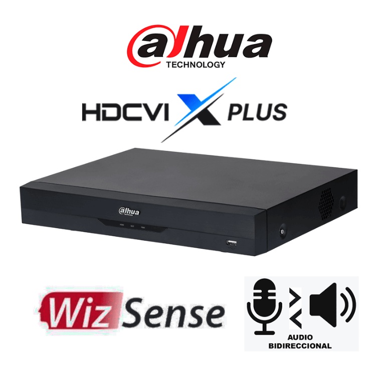 DVR DAHUA DH-XVR5108HE-I3-T 8 Canales4 IP 5MP Lite WizSense HDCVI X PLUS Audio Bidireccional/H.265 Hasta 12 Ch IP Canal de Reconocimiento Facial SMD Plus Proteccion Perimetral Comp Dolink Care - Código: DHT0360023 | Compra en Guadalajara