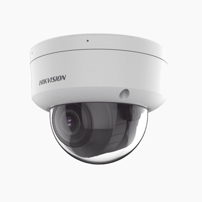 Camara Hikvision DS2CD2723G2LIZS2U Domo IP 2 mpx lente 2.8 A 12 mm 40 mts luz blanca 40 mts IR IK10 PoE Exterior IP67 - Epcom