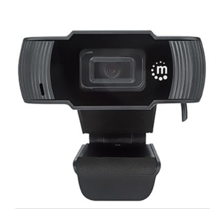 CAMARA WEB MANHATTAN FULL HD USB V2 1080P MIC INTERNO 30F 462006 - Código: 462006 | Compra en Guadalajara