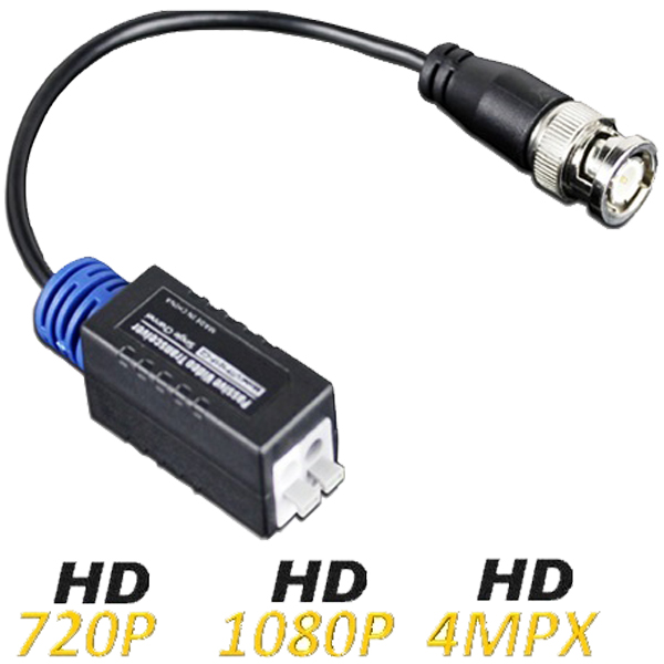 UTEPO UTP101PHD- PAR DE TRANSCEPTORES PASIVOS HDCVI/ TVI/ AHD/ CVBS/ 370 M A 720P/ 200 M A 1080P/ 200 M A 4MP/ FACIL CONEXION PUS - Hikvision