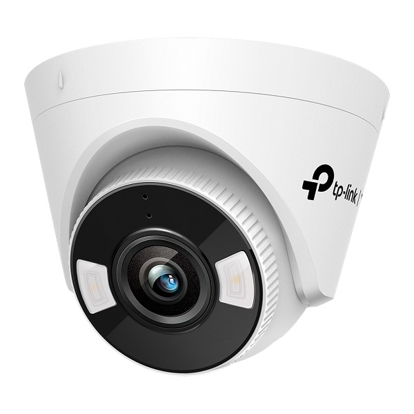 Cámara IP domo tipo turret TP-Link VIGI C450 2.8mm Full Color 5MP WDR Rea laudio 2-vías H.265 ONVIF POE/12V CC almacenamiento microSD - Hikvision