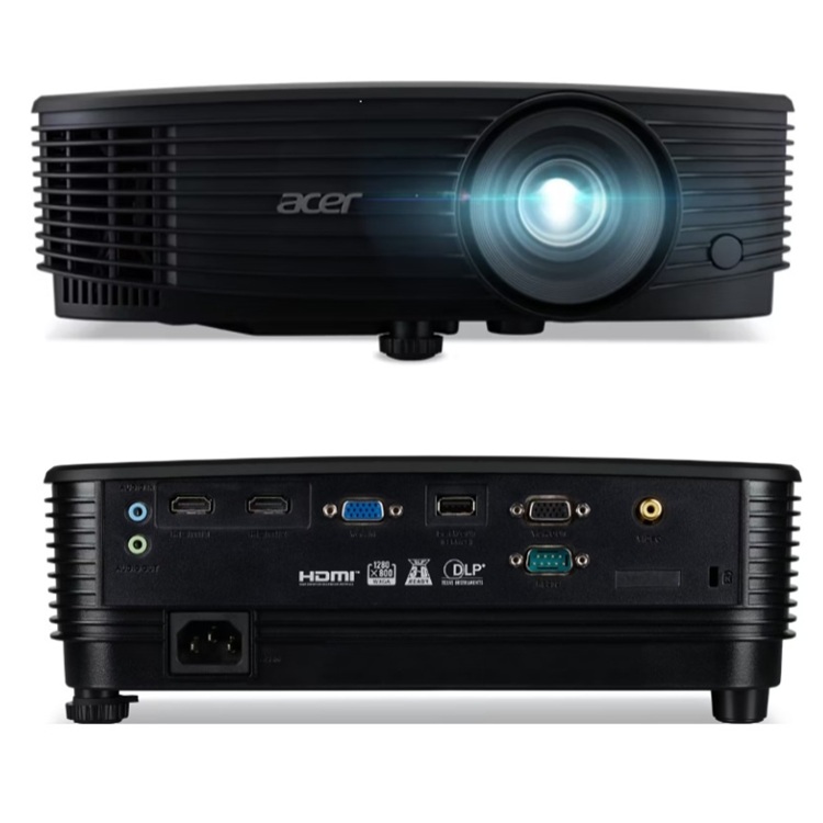 VIDEOPROYECTOR ACER X1229H DLP XGA 4800 ANSI LUMENES RESOLUCION NATIVA 1024 X 768 BOCINA 3W VGA 2 HDMI INCLUYE MALETIN Y CONTROL 1 AO DE GARANTIA - Código: MR.JXG11.005 | Compra en Guadalajara